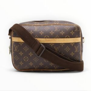 Louis Vuitton Crossbody Bag Reporter PM Monogram Unisex With Dust Bag